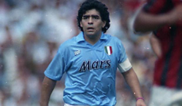Diego Maradona played seven years for Napoli |  Photo: EFE