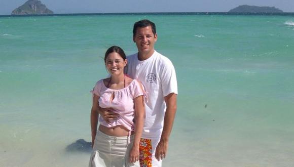 Pablo García Oliver y su esposa Mora se encontraban en las islas Phi Phi cuando les sorprendió el tsunami en 2004. Foto: PABLO GARCÍA OLIVER, vía BBC Mundo