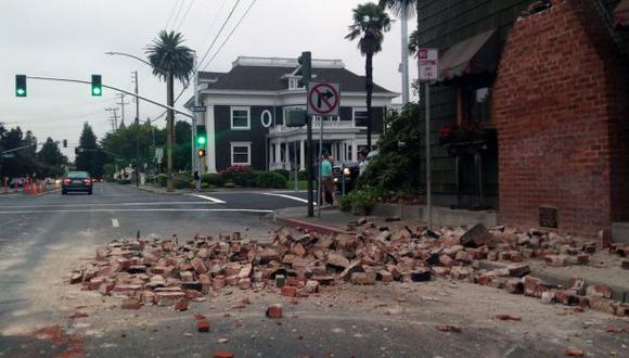 Terremoto de 6 grados en California es el más fuerte en 25 años