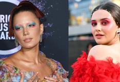 Halsey y Katherine Langford: las propuestas de maquillaje más geniales de los American Music Awards | FOTOS 