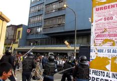 Ambulantes agreden a fiscalizadores de la Municipalidad de Lima