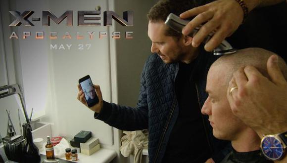 James McAvoy se rapó frente a Patrick Stewart para X-Men