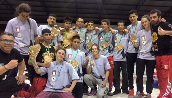 Selección peruana de muay thai ganó Sudamericano en Bolivia