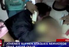 Iquitos: Jóvenes sufrieron ataques nerviosos tras jugar ouija