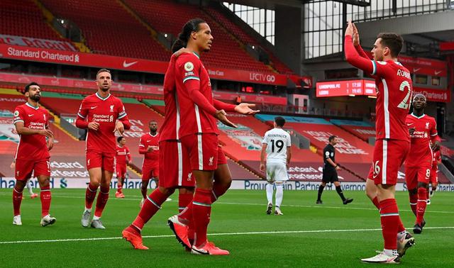 Liverpool venció 4-3 al Leeds de Marcelo Bielsa en un partidazo en Anfield en el inicio de la Premier League. (Foto: EFE)