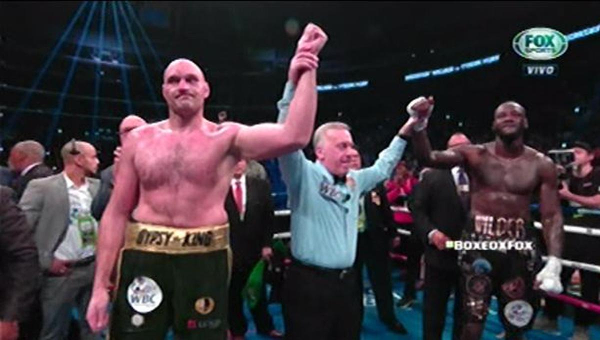 ¡Decisión polémica! Jueces decretaron empate la pelea entre Tyson Fury vs. Deontay Wilder | VIDEO