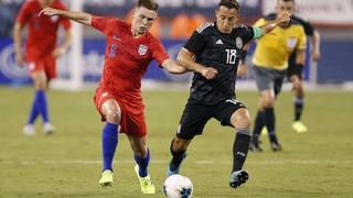 Estados Unidos fue goleado 3-0 por una sólida selección de México en amistoso por fecha FIFA