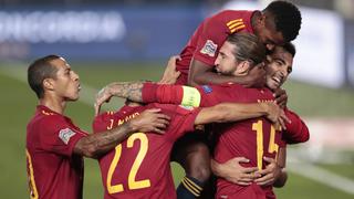 España vapuleó 4-0 a Ucrania y se convierte en el líder de su grupo en la UEFA Nations League