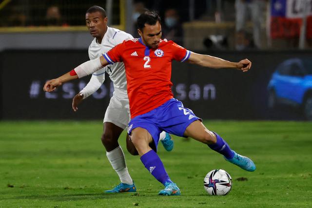 Chile y Uruguay se vieron las caras en San Carlos de Apoquindo por la Jornada 18 de las Eliminatorias Qatar 2022 | Foto: AFP