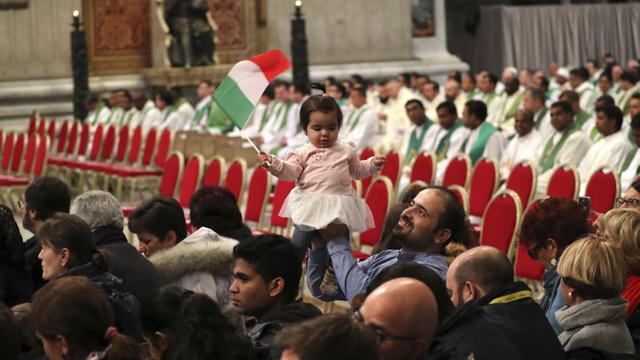 "Estos temores son legítimos, basados en reservas que totalmente comprensibles desde el punto de vista humano”, dijo el papa. (Foto: AFP)