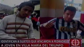 Identifican a barristas que dejaron en coma a hincha de la “U”