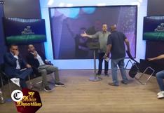 Elejalder Godos amenazó con lanzar una silla en medio de programa en vivo: ¿Que sucedió? | VIDEO