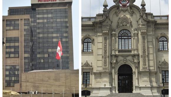Fiscalía inicia investigación y realiza diligencias en Palacio de Gobierno y PetroPerú (Fotos: El Comercio)