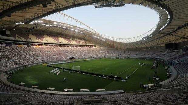 Image of the Khalifa International Stadium, where the third place of the World Cup will be played.