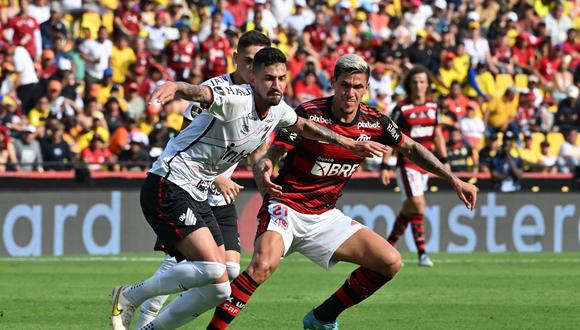 Flamengo y Paranaense disputan la final de la Copa Libertadores.