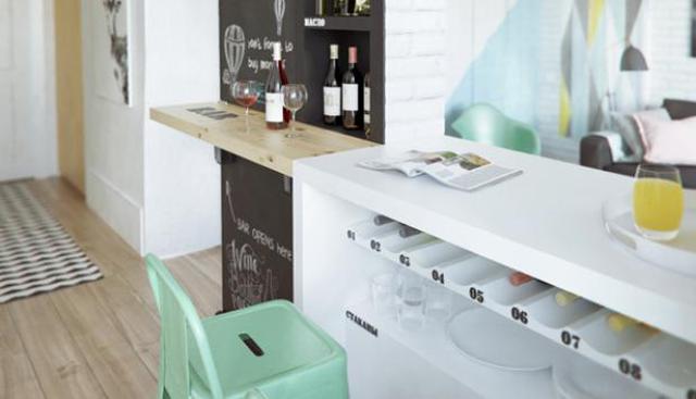 Las repisas y muebles pueden ser de MDF enchapado, melamina, madera o fórmica. (Foto: INT2 Architecture)