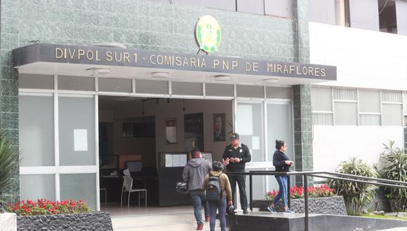 La sede de la Depincri está situada dentro de la comisaría de Miraflores. (Lino Chipana)