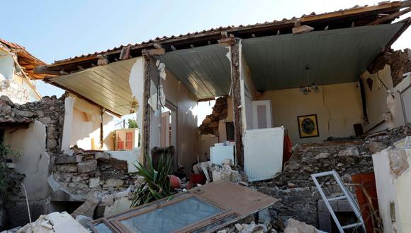 Varias viviendas quedaron en ruinas tras el sismo. (Foto: Reuters)