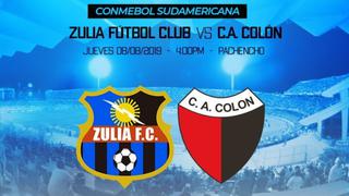 Zulia derrotó a Colón por 1-0 en la Copa Sudamericana