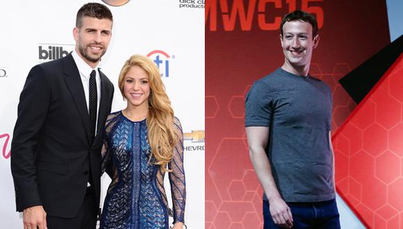 Shakira y Piqué salieron a cenar con Mark Zuckerberg