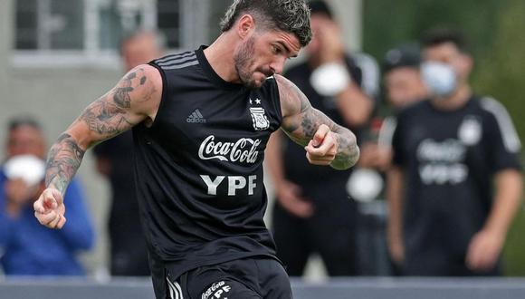 Rodrigo De Paul reveló lo que vivió la selección argentina en Calama. (Foto: AFP)