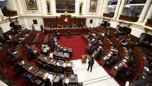 El Congreso dio cuenta de las dos mociones de vacancia presentadas contra la presidenta Dina Boluarte. (Foto: jorge.cerdan/@photo.gec)