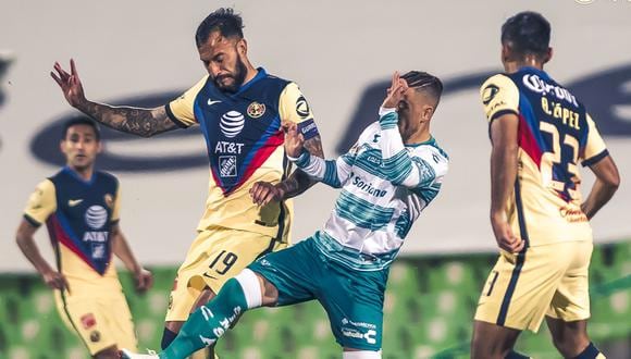 América igualó 1-1 frente a Santos Laguna por el Clausura 2021 de la Liga MX