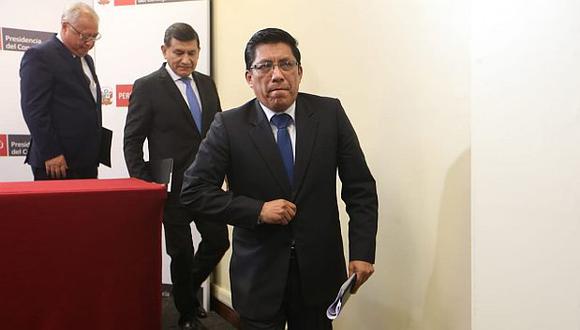 Vicente Zeballos expresó su confianza en que el Estado Peruano tiene argumentos sólidos en demanda interpuesta por Odebrecht. (Foto: GEC)