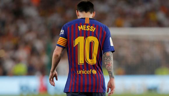 Barcelona vs. Valencia: Messi y su espectacular definición de zurda que se estrelló en el palo | VIDEO. (Foto: AFP)