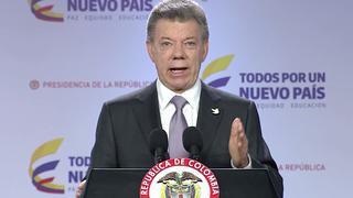 Santos reitera disposición a dialogar con Maduro [VIDEO]