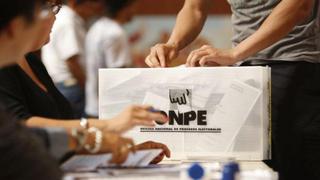 Primeras cédulas impresas son para distrito electoral de Lima