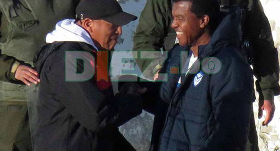 Roberto Mosquera y Julio César Uribe viven una incertidumbre en el fútbol boliviano. (Foto: Facebook)