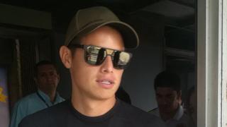 James Rodríguez llegó a Barranquilla y se integró a la concentración de la selección colombiana