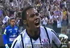 Corinthians vs Once Caldas: Elías hizo el tercero del 'Timao'