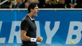 Juan Martín Del Potro venció a Opelka y avanzó a los cuartos de final del Delray Beach Open