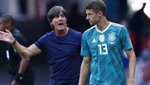 Thomas Müller señaló a Joachim Löw tras la eliminación de Alemania en la Eurocopa. (Foto: AFP)