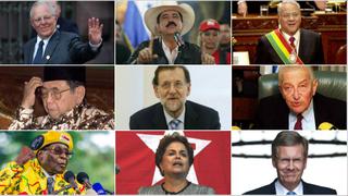 Mariano Rajoy y otros presidentes que no terminaron su gestión [FOTOS]