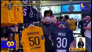 Hinchas abarrotan tiendas en París para adquirir camiseta de Messi