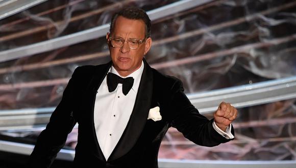 El programa “Celebrando Estados Unidos”  será conducido por Tom Hanks  (Photo by Mark RALSTON / AFP)