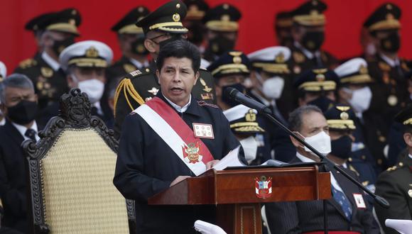 Para el 62% de los peruanos, Castillo debería renunciar a la Presidencia (Foto: Jorge Cerdán/ GEC)