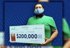 “Siento que se lo merecen”: Gana 200 mil dólares en la lotería y confirma que se lo entregará a sus padres