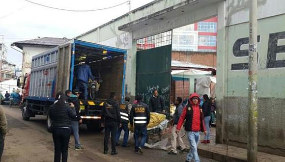 De comprobarse la ilegitimidad de la mercadería incautada en Huancayo, Junín, las propietarias serán denunciados por el presunto delito contra los derechos intelectuales. (Foto: Junior Meza)