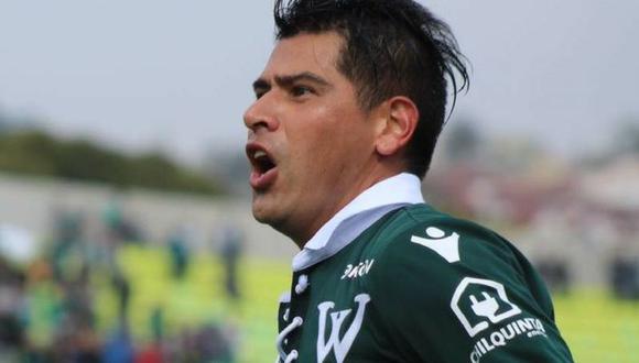 Enzo Gutiérrez, el delantero argentino de 34 años que se convirtió en nuevo refuerzo de Universitario de Deportes | Foto: Club Santiago Wanderers