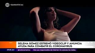 Coronavirus: Selena Gómez lanzó videoclip y anuncia apoyo para combatir el Covid-19