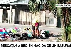 Iquitos: mujer encuentra a recién nacida dentro de una bolsa de plástico en un basural