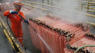 Producción de cobre nacional crecerá 4% este año