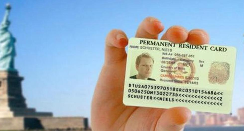 Una Green Card permite vivir y trabajar legalmente en EEUU. (Foto: Referencial)