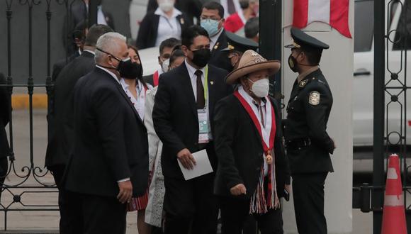 El Gabinete confía en obtener 25 votos de Perú Libre. (Foto: Leandro Britto / GEC)