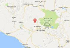 Perú: sismo de 3,5 grados se registró en Arequipa sin causar daños