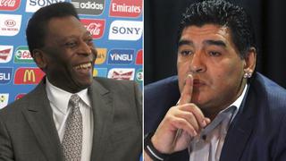 Pelé ironiza sobre Diego Armando Maradona: "Él me ama"